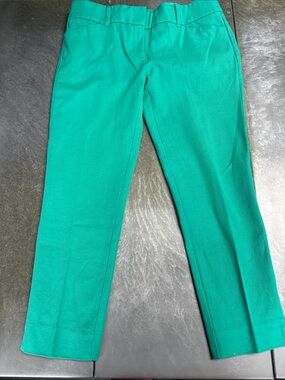 Bright Teal Straight Leg Pants